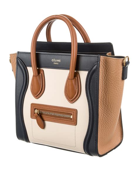 celine square phantom luggage bag|celine nano luggage tote bag.